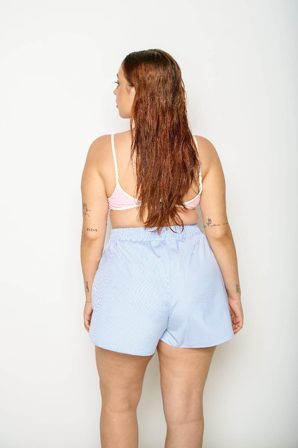 Not After Ten "NAT" STRIPED SHORTS Sottocosto