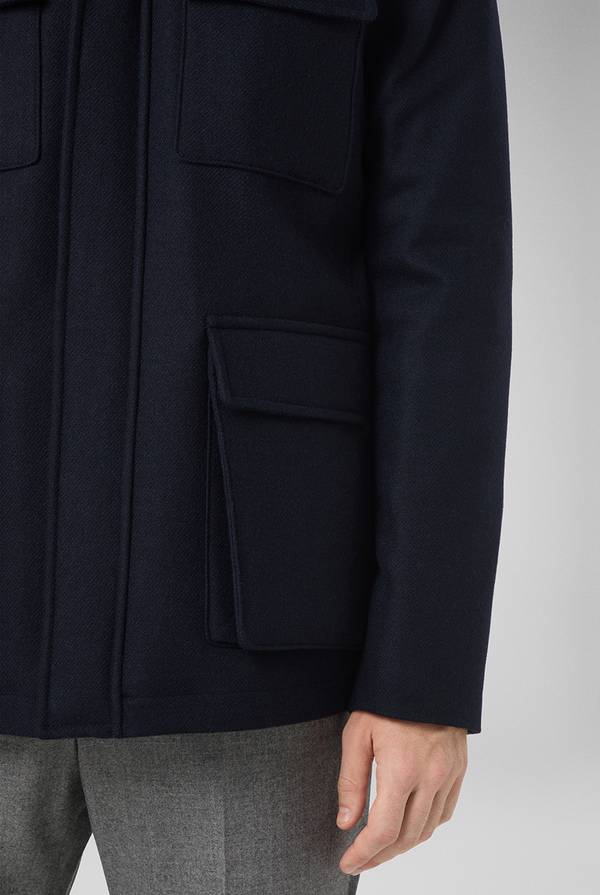Pal Zileri Field Jacket in lana tecnica resistente all'acqua Qualità