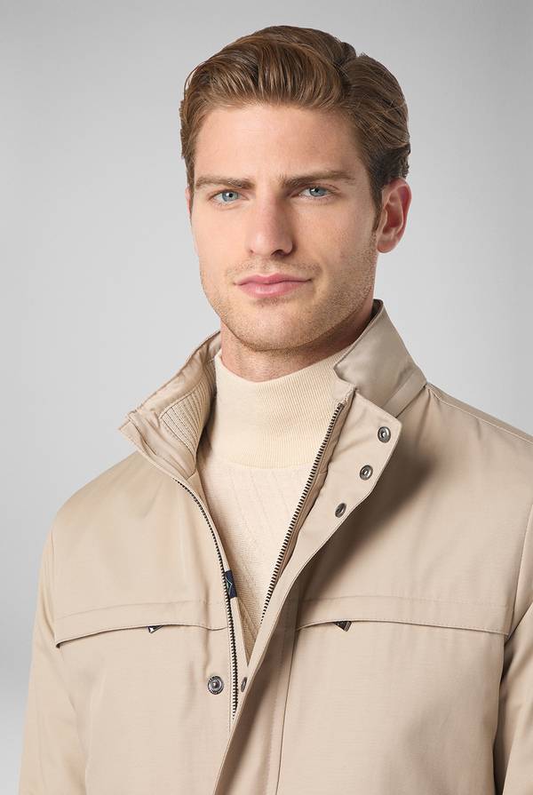 Pal Zileri Oyster Field Jacket in cotone tecnico idro repellente Promozione