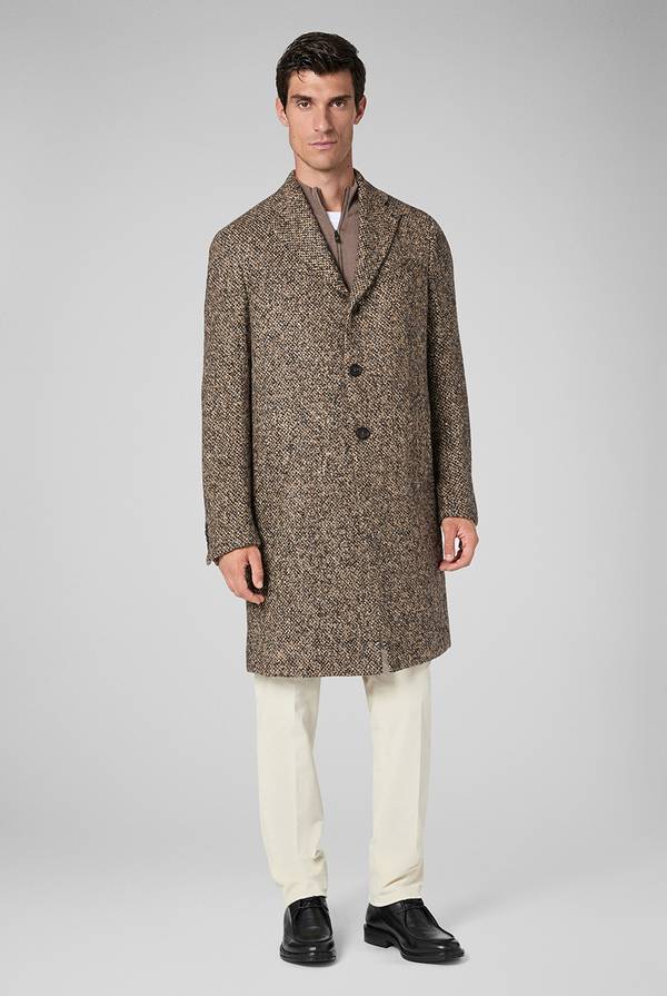 Pal Zileri Cappotto in bouclè, seta e mohair 50% di sconto per tempo limitato