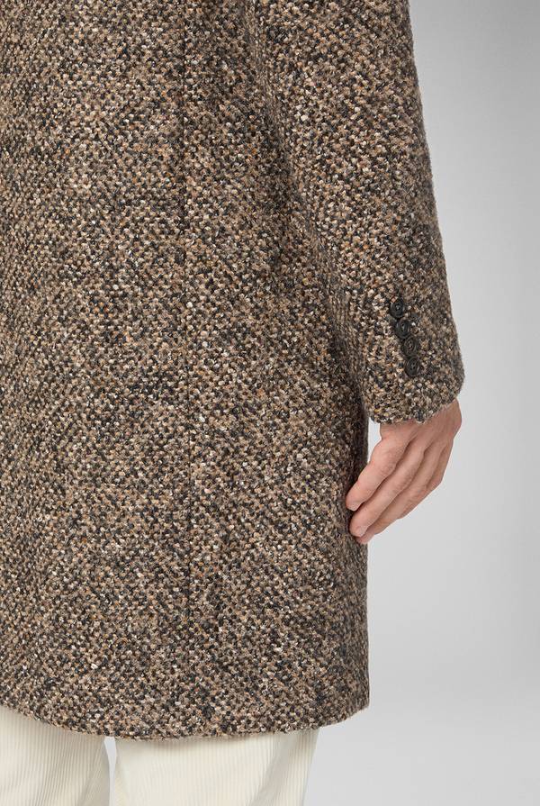 Pal Zileri Cappotto in bouclè, seta e mohair 50% di sconto per tempo limitato