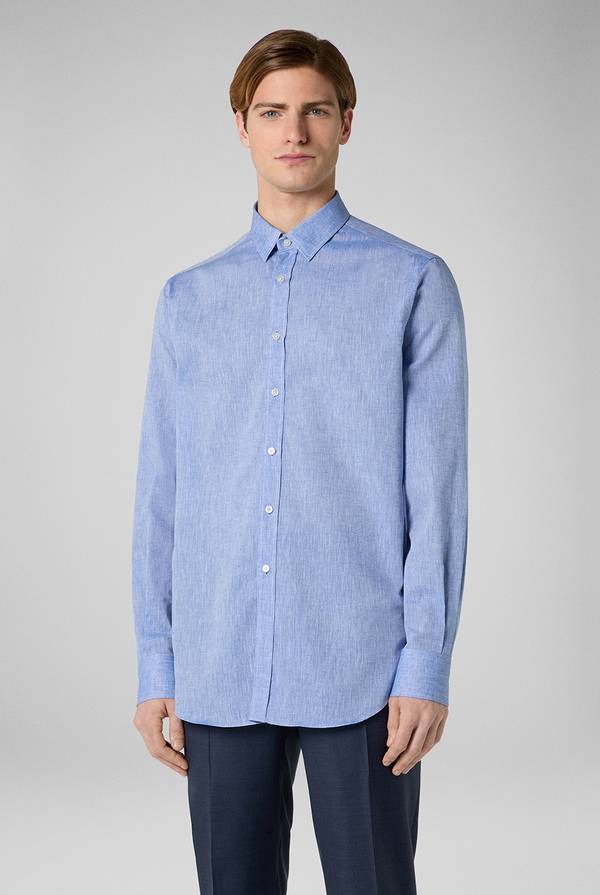 Pal Zileri Camicia in lino e cotone Negozi Online