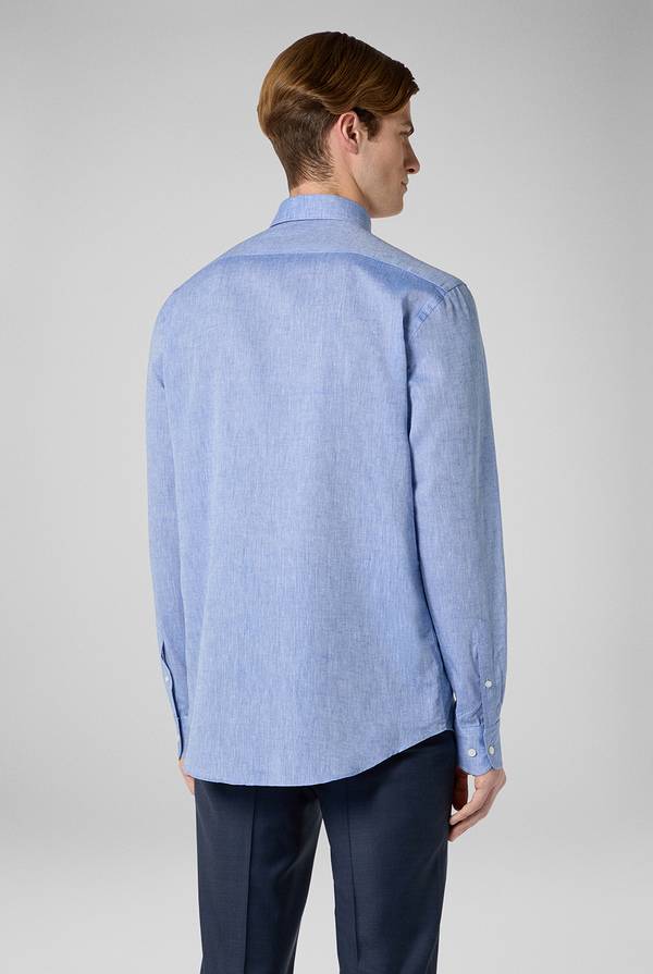 Pal Zileri Camicia in lino e cotone Negozi Online