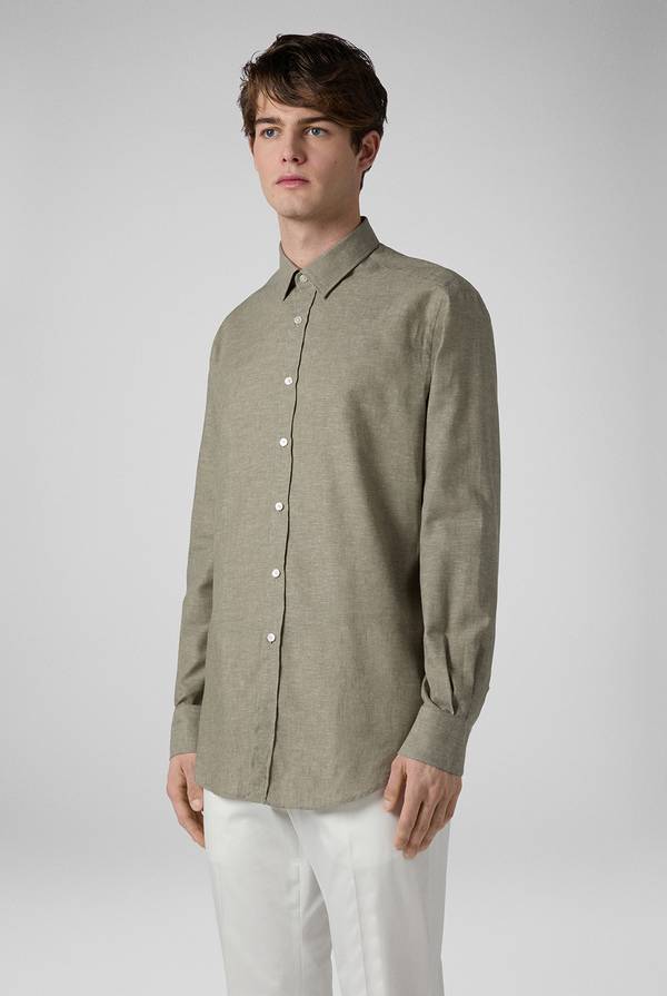 Pal Zileri Camicia in lino e cotone Acquista Ora