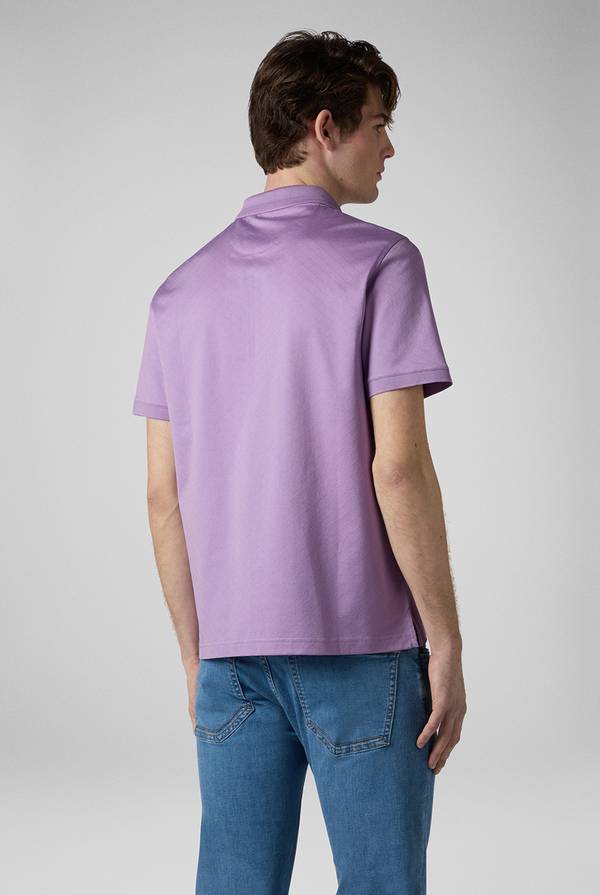 Pal Zileri Polo con monogramma allover Fino Al -60%