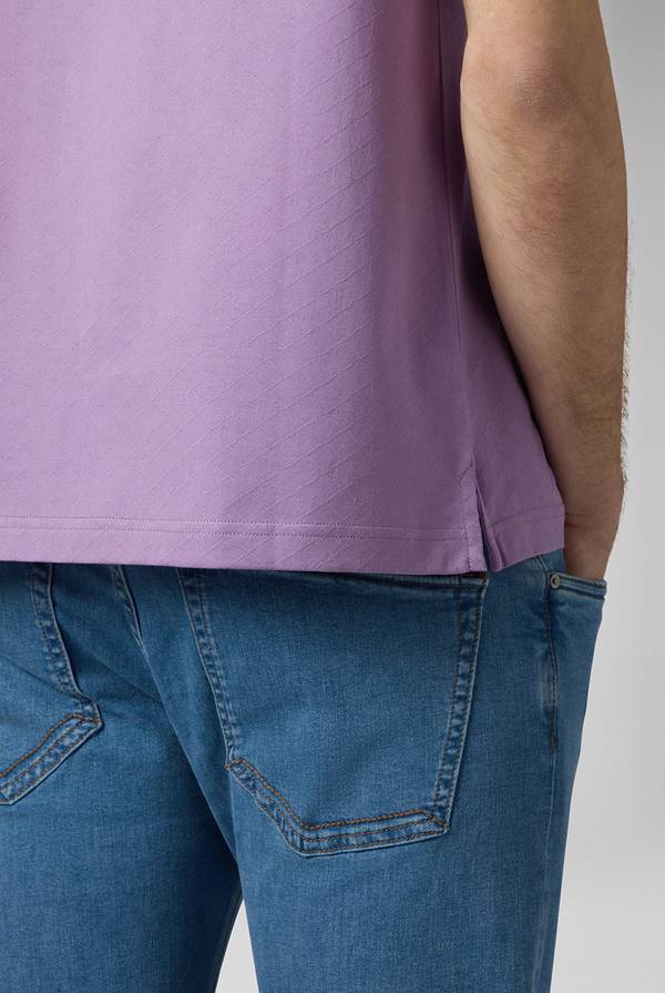Pal Zileri Polo con monogramma allover Fino Al -60%