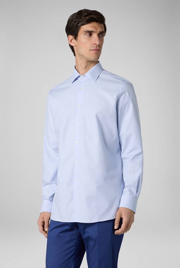 Pal Zileri Camicia in puro cotone jacquard Convenienza
