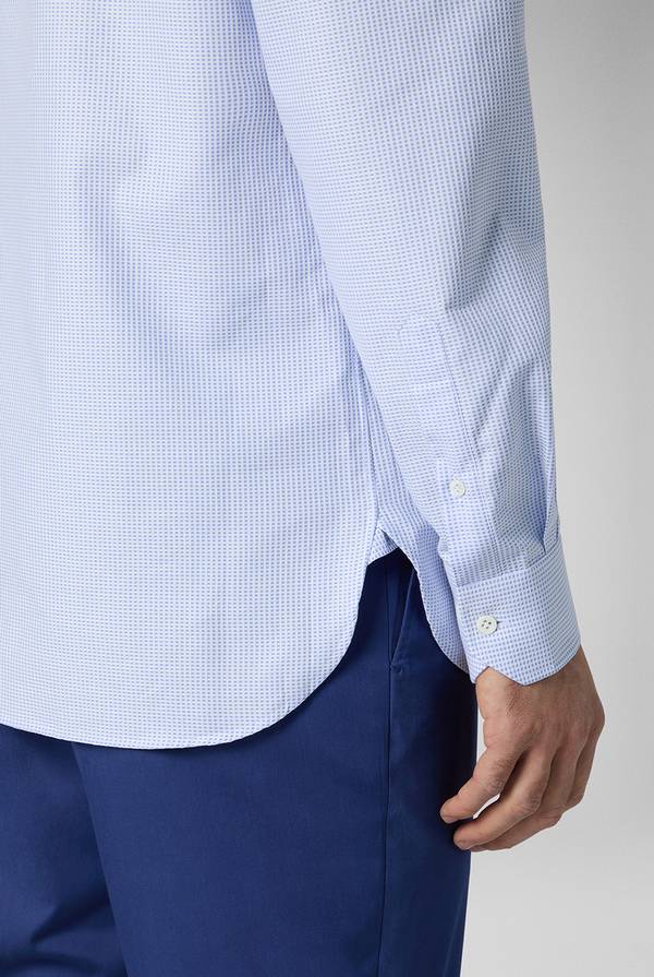 Pal Zileri Camicia in puro cotone jacquard Convenienza