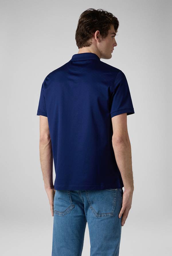 Pal Zileri Polo con monogramma allover Offerta