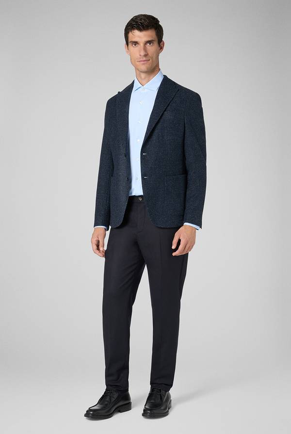 Pal Zileri Pantaloni in lana stretch con banda elastica Qualità Garantita