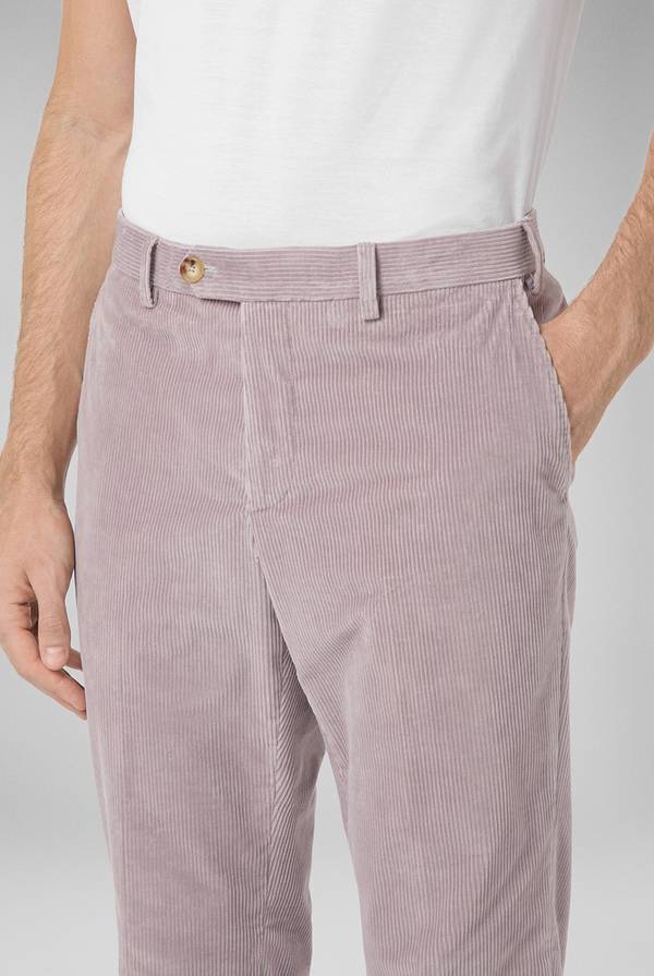 Pal Zileri Pantaloni in velluto corduroy e lana Consegna Veloce