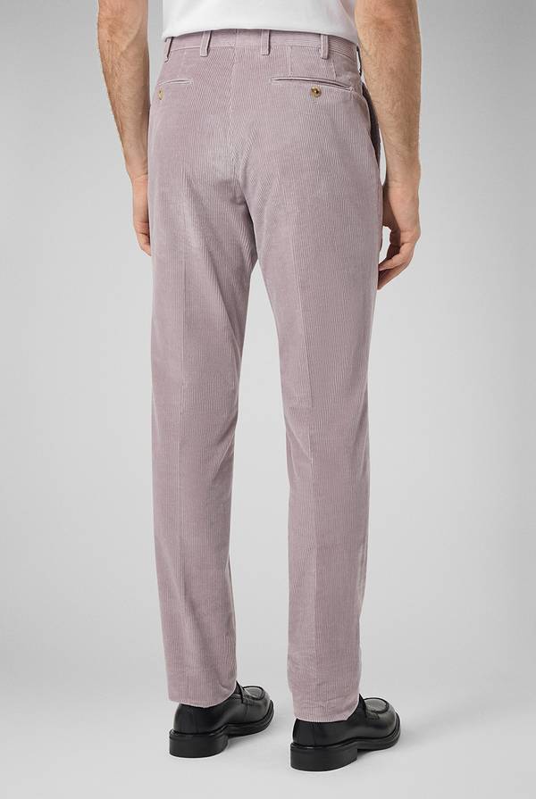 Pal Zileri Pantaloni in velluto corduroy e lana Consegna Veloce