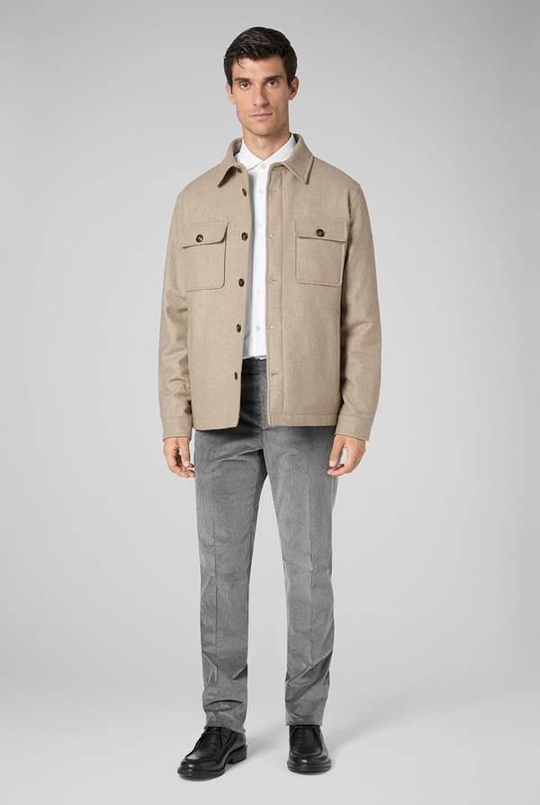 Pal Zileri Pantaloni in velluto corduroy e lana Promozione Limitata