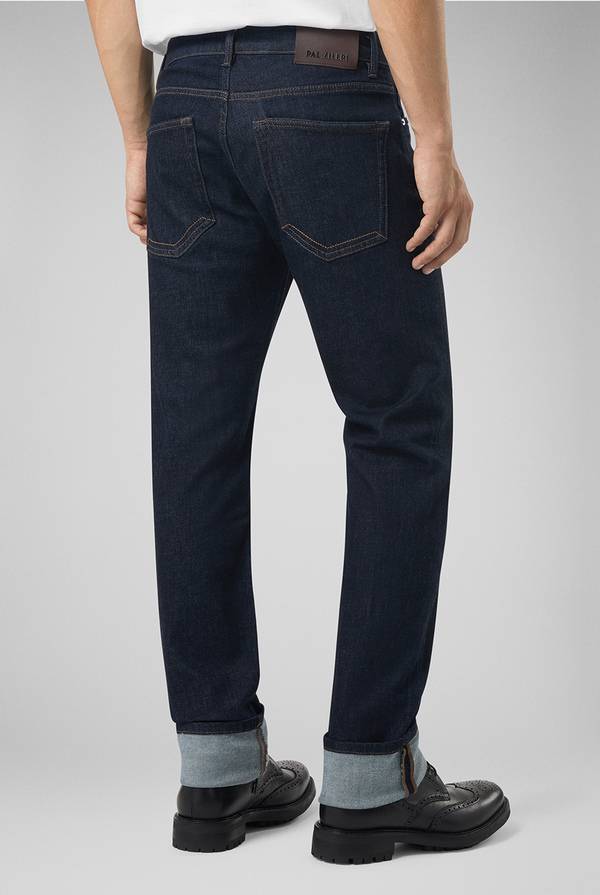 Pal Zileri Denim 5 tasche lavato con fondo 19cm Fino Al -60%