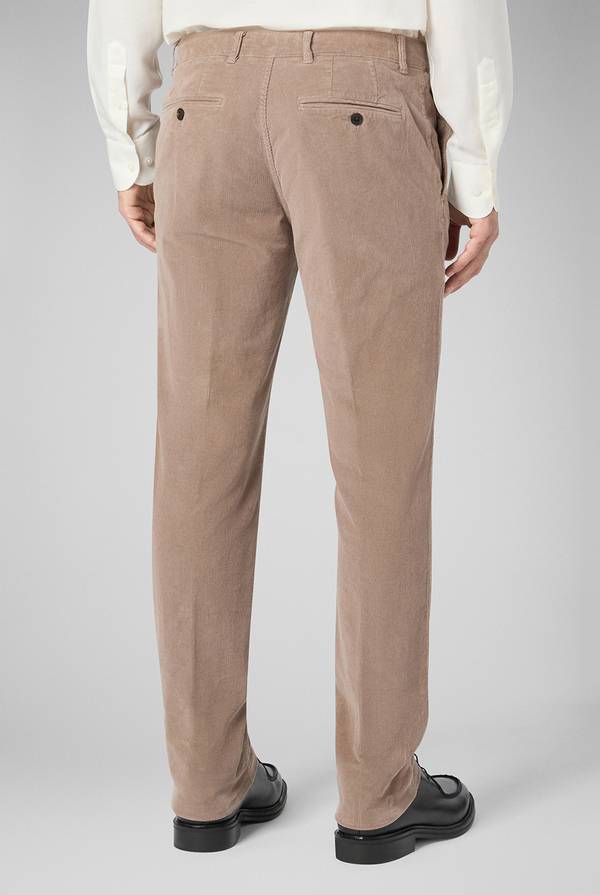 Pal Zileri Pantaloni chino tinti in capo in cotone corduroy Sottocosto