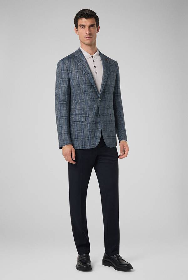 Pal Zileri Pantaloni chino in tencel stretch Sconto