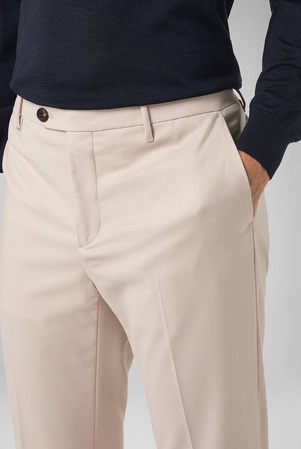 Pal Zileri Pantaloni chino in tencel stretch Economico