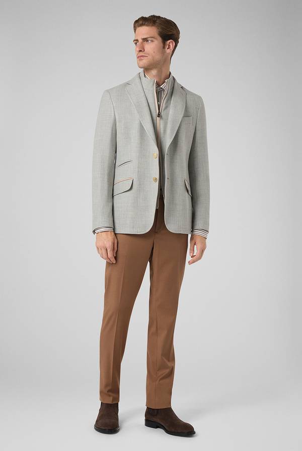 Pal Zileri Pantaloni chino in tencel stretch Online