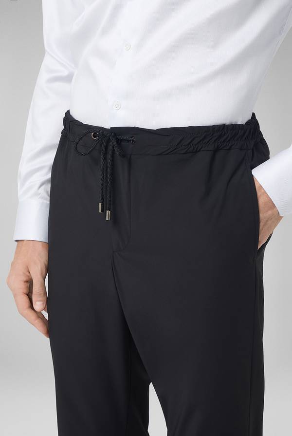 Pal Zileri Pantaloni in pura lana con coulisse regolabile In Vendita