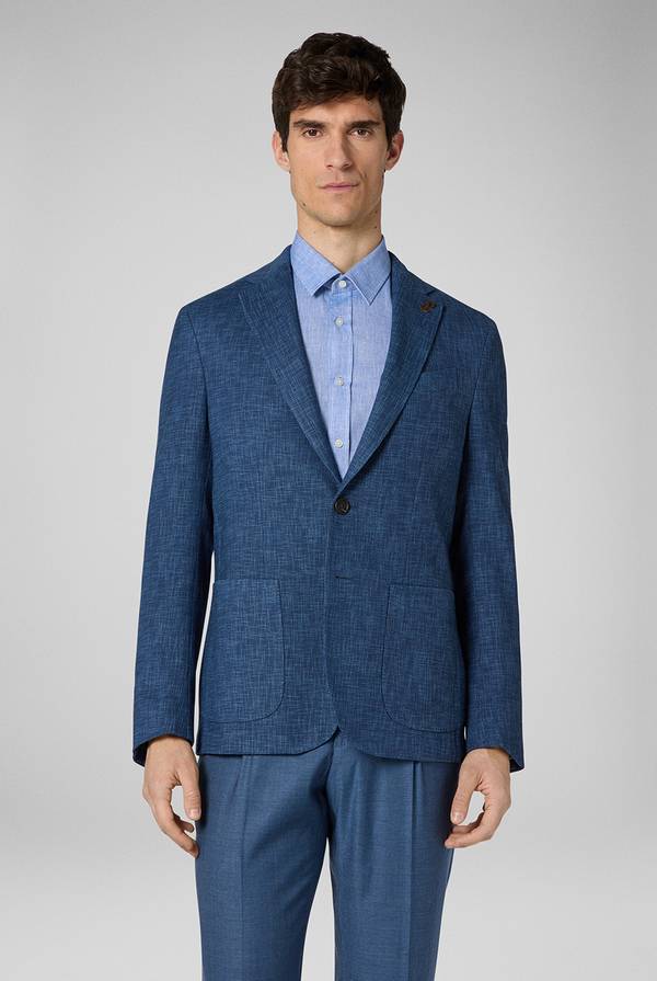 Pal Zileri Giacca Brera in misto lana, cotone e nylon Promozione