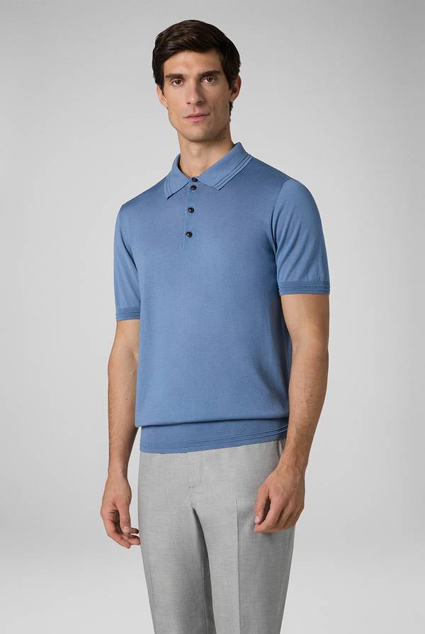 Pal Zileri Polo in cotone e tencel Sottocosto