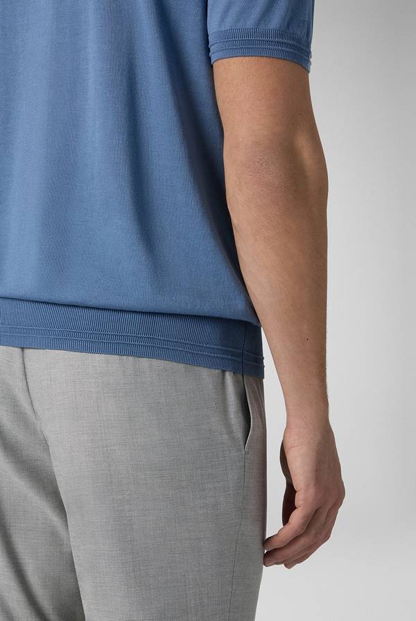 Pal Zileri Polo in cotone e tencel Sottocosto