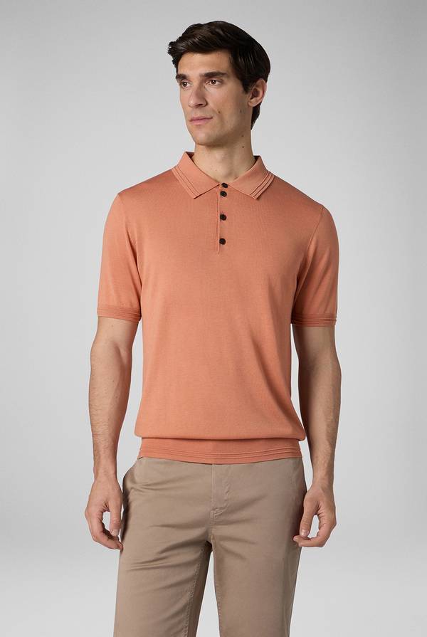 Pal Zileri Polo in cotone e tencel Novità