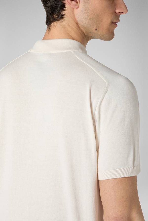 Pal Zileri Felpa in cotone stretch con logo Presa