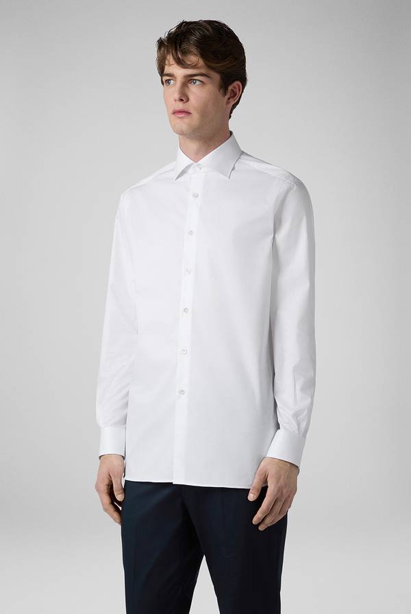 Pal Zileri Camicia in cotone con polsini da gemelli Saldi