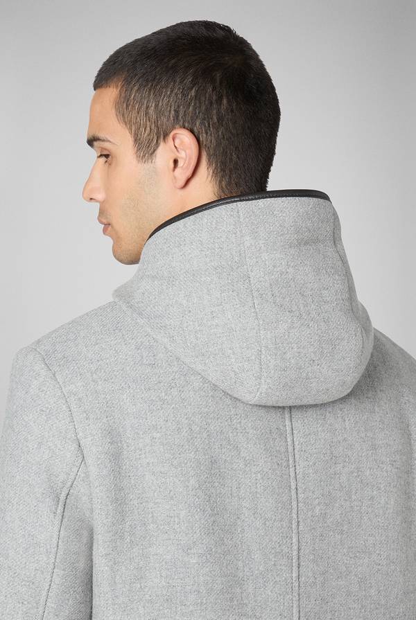 Pal Zileri Car coat reversibile con dettagli in pelle 2025