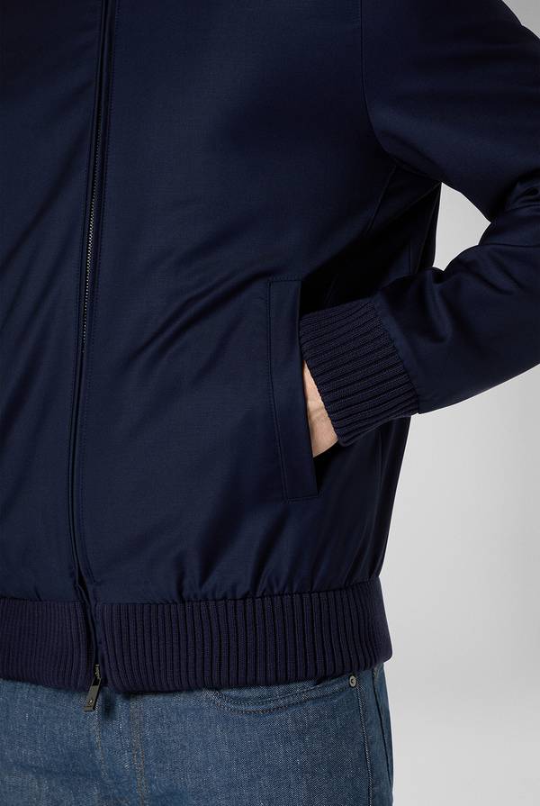 Pal Zileri Bomber in lana resistente all'acqua Fino Al -60%