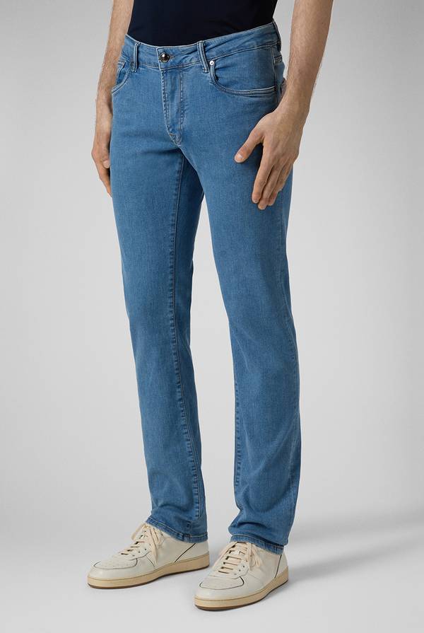 Pal Zileri Denim 5 tasche effetto delavè Italia