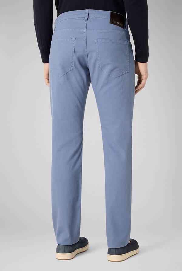 Pal Zileri Pantalone 5 tasche in cotone stretch tinto in capo In Linea