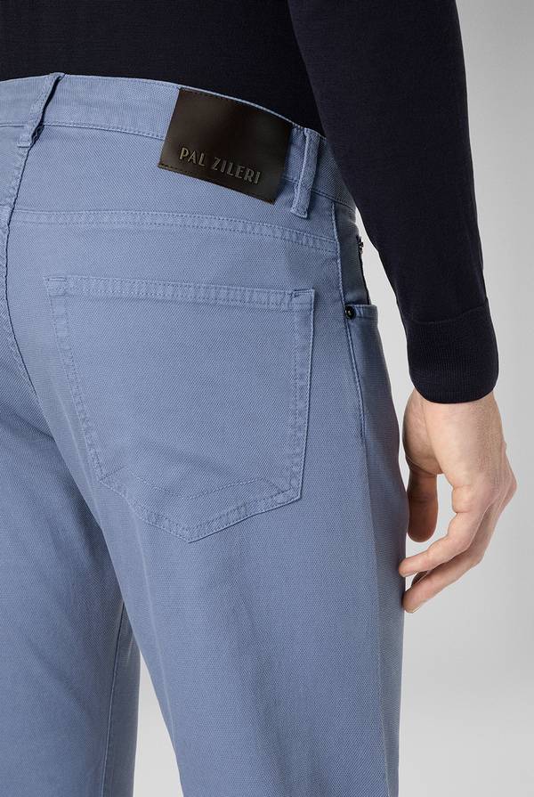 Pal Zileri Pantalone 5 tasche in cotone stretch tinto in capo In Linea