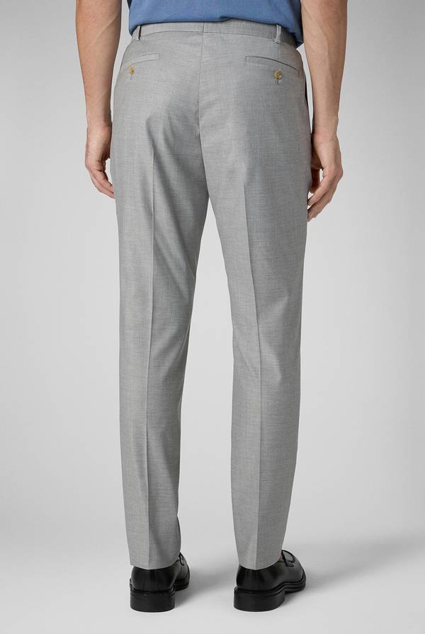 Pal Zileri Pantalone classico in lana e bamboo Spedizione Gratuita