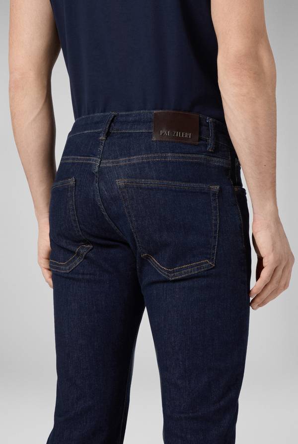 Pal Zileri Denim 5 tasche lavaggio scuro Acquista Ora