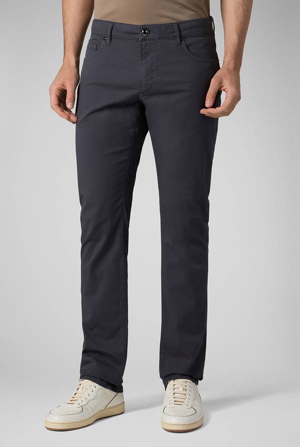 Pal Zileri Pantalone 5 tasche tinto in capo Consegna Veloce