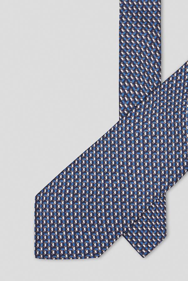 Pal Zileri Cravatta in seta con motivi a cerchi Shopping Online