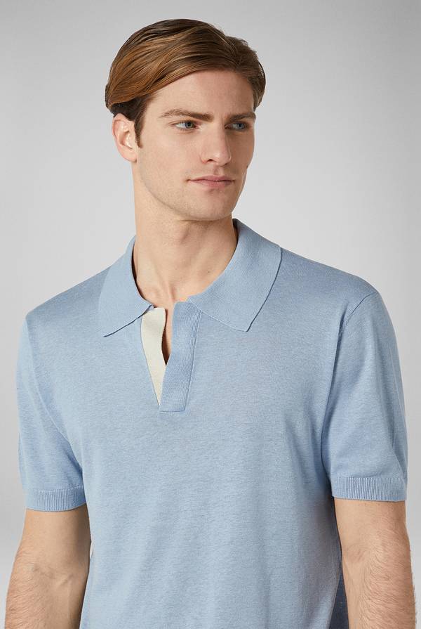 Pal Zileri Polo in maglia di lino e seta Convenienza