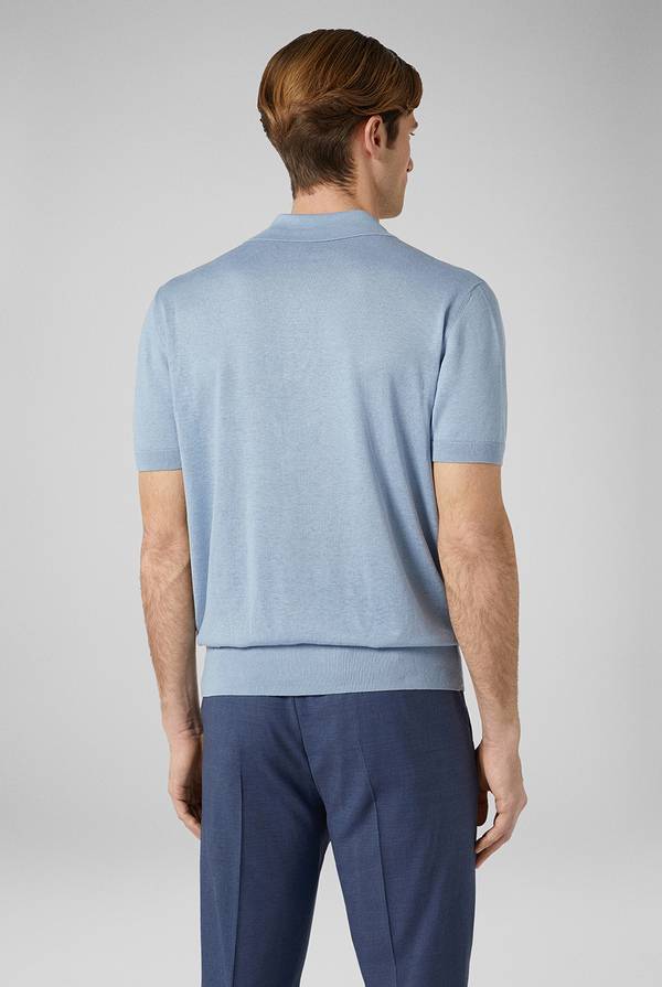 Pal Zileri Polo in maglia di lino e seta Convenienza