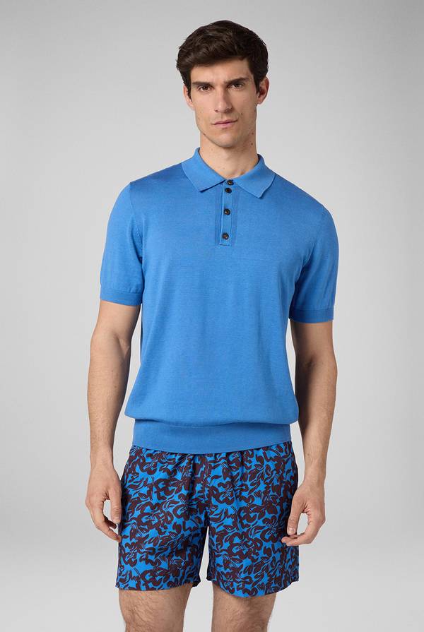 Pal Zileri Polo in maglia di lana e seta Economico