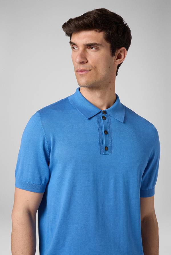 Pal Zileri Polo in maglia di lana e seta Economico