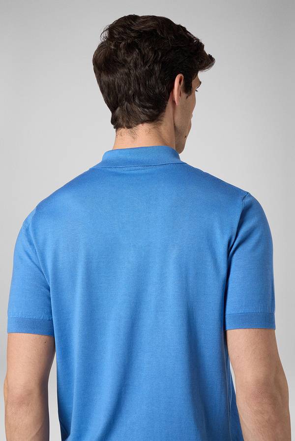 Pal Zileri Polo in maglia di lana e seta Economico