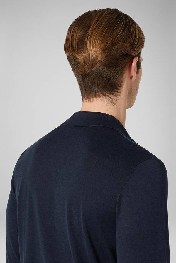 Pal Zileri Polo in maglia a maniche lunghe In Vendita