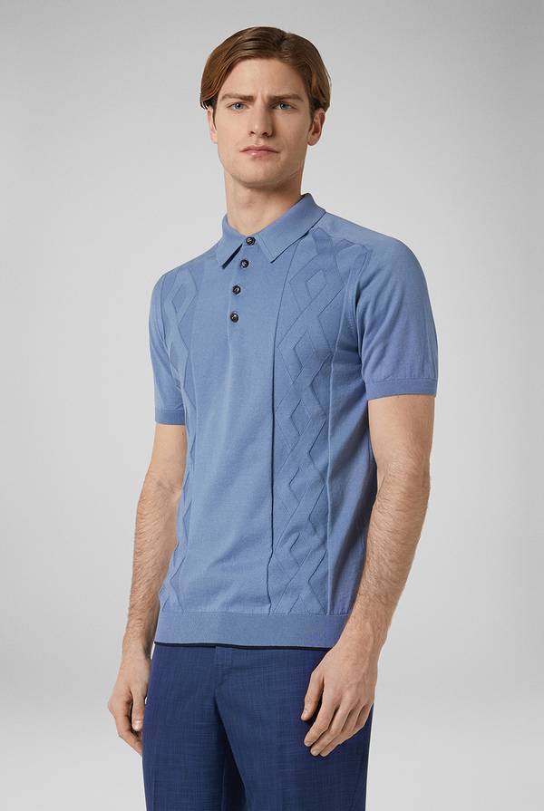 Pal Zileri Polo in maglia con calati I Più Venduti