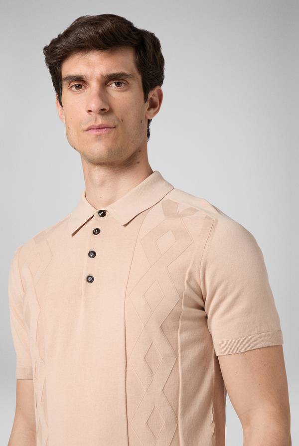 Pal Zileri Polo in maglia con calati Vendite Flash