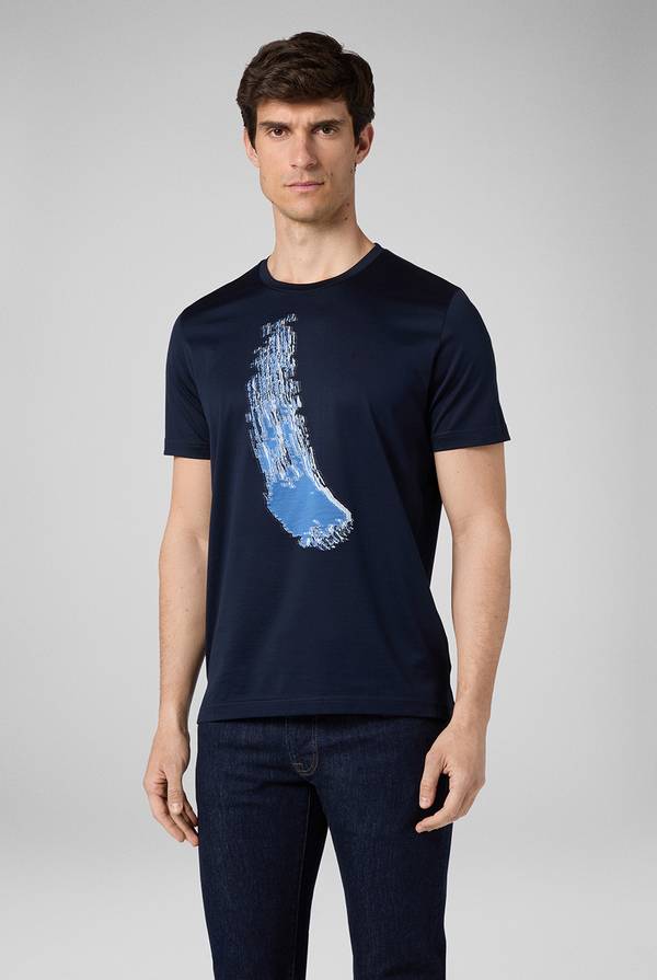 Pal Zileri Tshirt con lavorazione jacquard Negozio