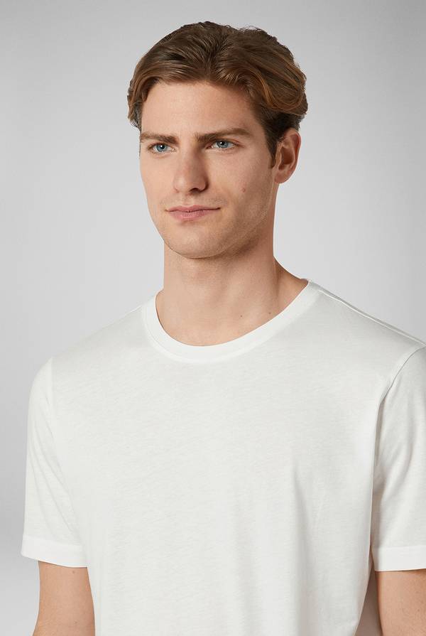 Pal Zileri T-Shirt in cotone nel colore bianco Moda