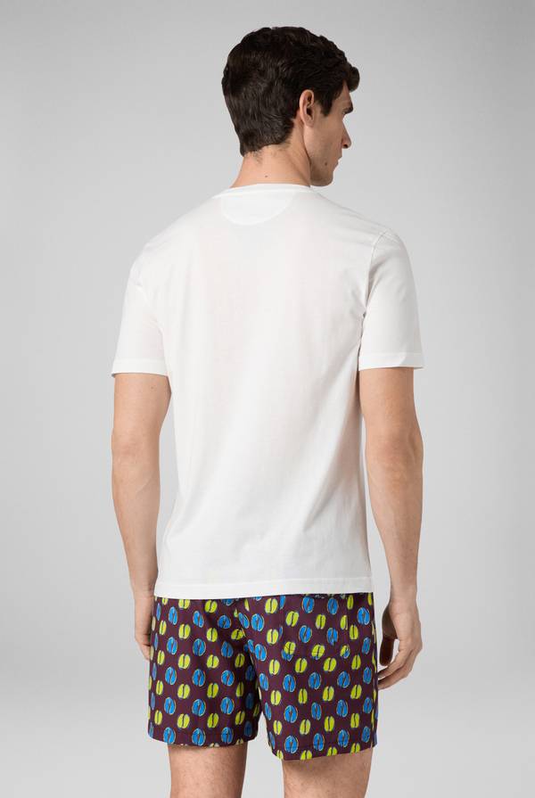 Pal Zileri tshirt in cotone con stampa astratta 2025