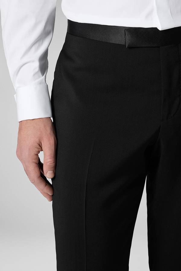 Pal Zileri Pantalone classico con banda in raso in vita Negozi Online